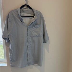 Under Armour Light Blue Button Down Shirt XXL